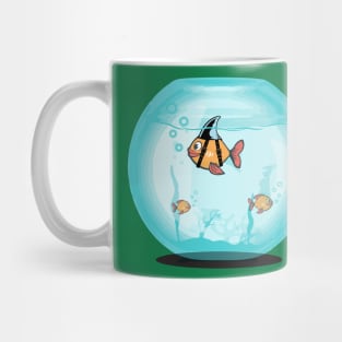 Goldfish Shark Mug